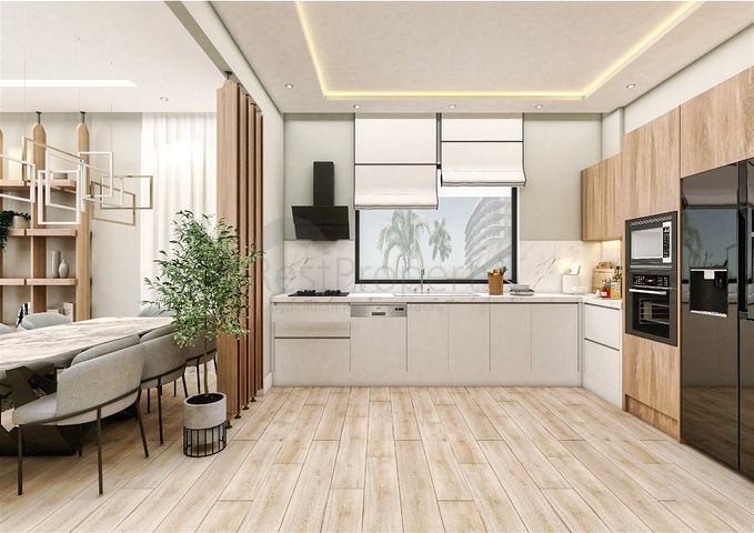 فيلا 4 + 1 في حي ارمينيك انطاليا