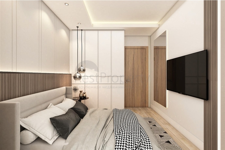 فيلا 4 + 1 في حي ارمينيك انطاليا