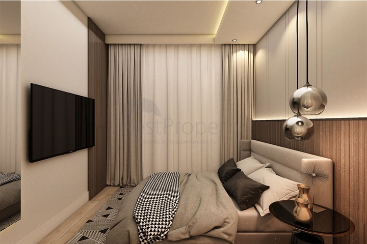 فيلا 4 + 1 في حي ارمينيك انطاليا