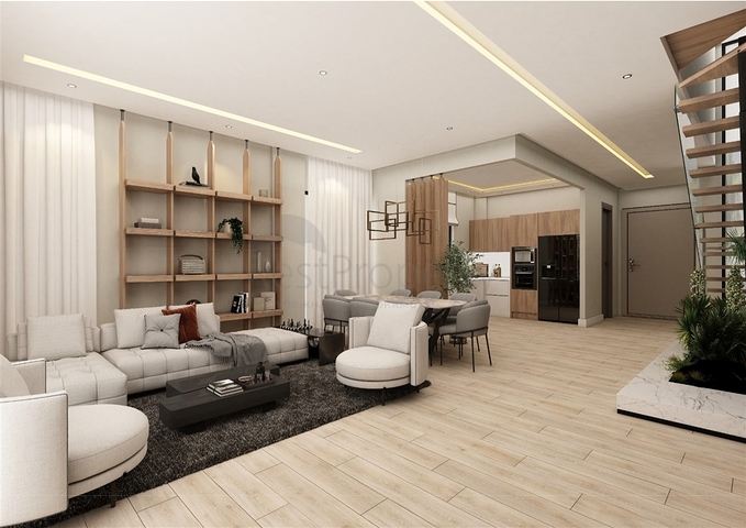 فيلا 4 + 1 في حي ارمينيك انطاليا