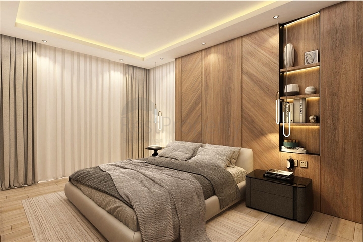 فيلا 4 + 1 في حي ارمينيك انطاليا