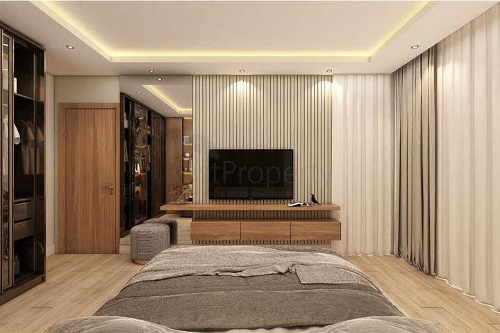 فيلا 4 + 1 في حي ارمينيك انطاليا