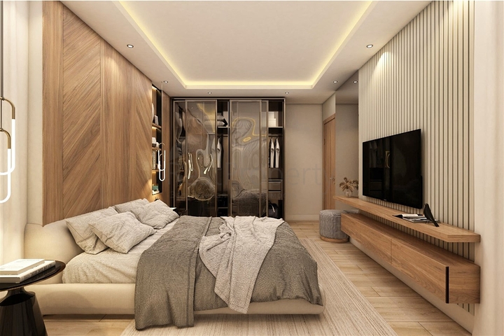 فيلا 4 + 1 في حي ارمينيك انطاليا