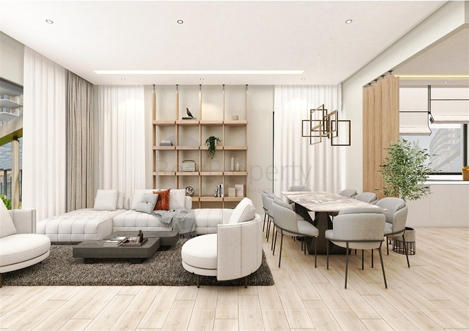 فيلا 4 + 1 في حي ارمينيك انطاليا