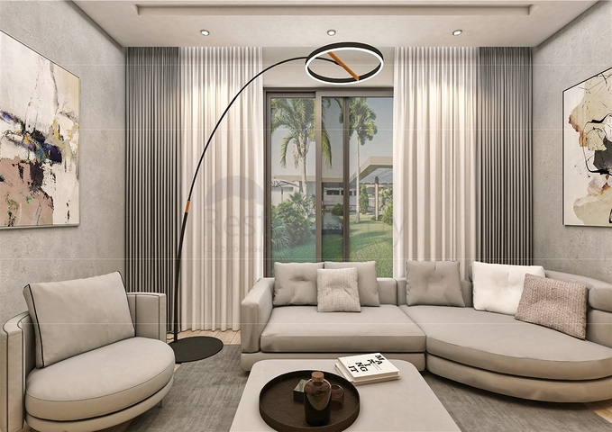 فيلا 5 + 1 في حي ارمينيك انطاليا