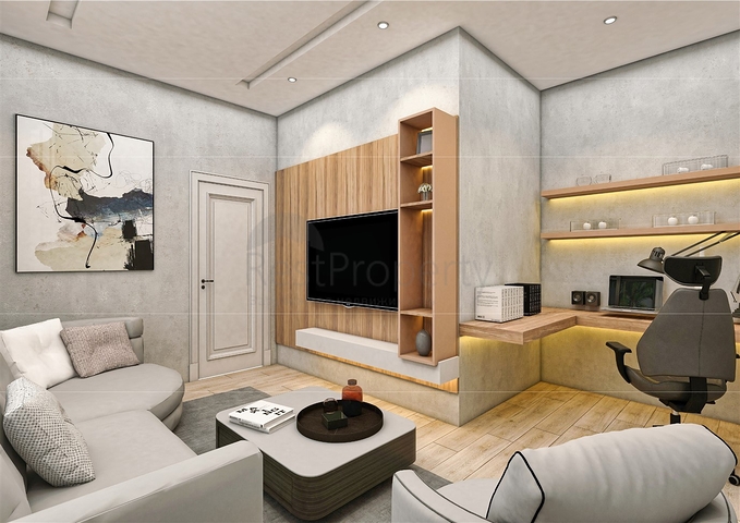 فيلا 5 + 1 في حي ارمينيك انطاليا