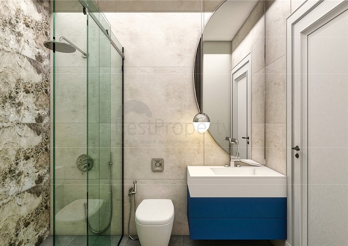 فيلا 5 + 1 في حي ارمينيك انطاليا