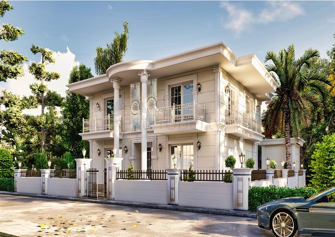 فيلا 5 + 1 في حي ارمينيك انطاليا