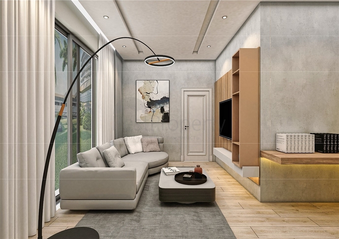 فيلا 5 + 1 في حي ارمينيك انطاليا