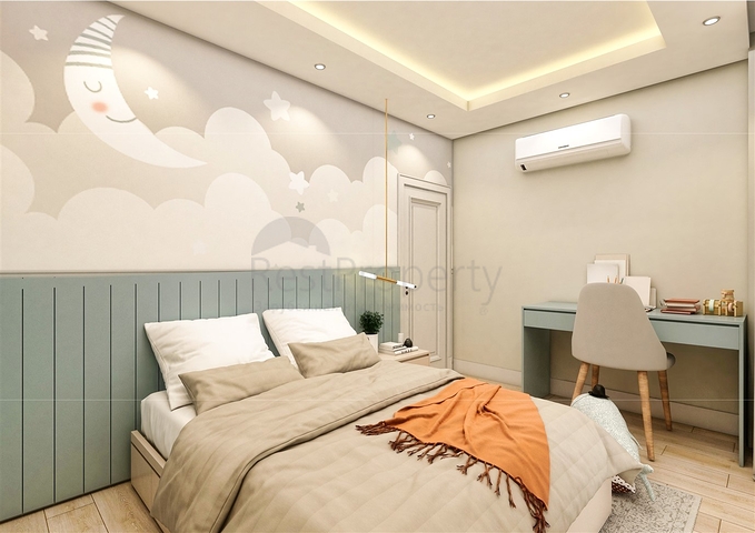 فيلا 5 + 1 في حي ارمينيك انطاليا