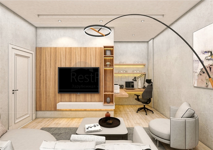 فيلا 5 + 1 في حي ارمينيك انطاليا