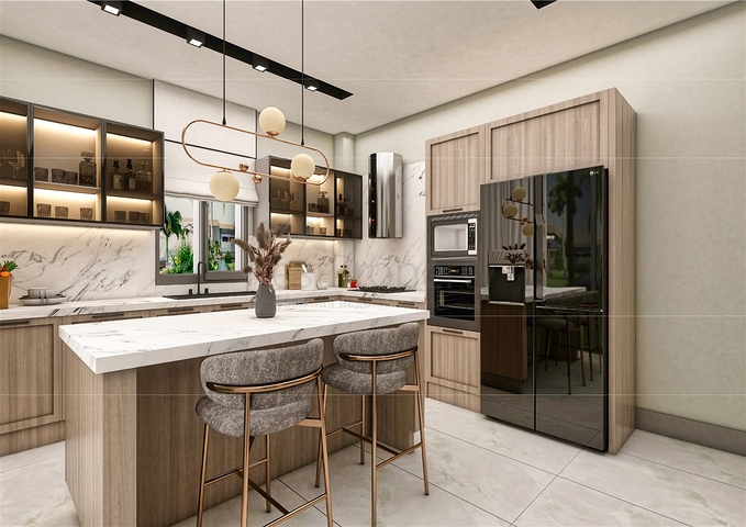 فيلا 5 + 1 في حي ارمينيك انطاليا