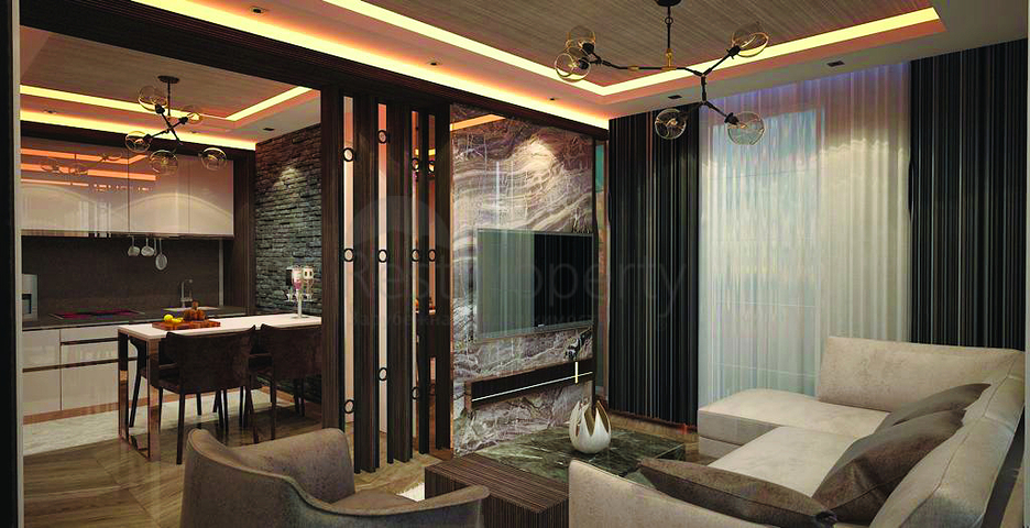 شقق دوبلكس 1+1 و 2+1 في منطقة بيليك أنطاليا