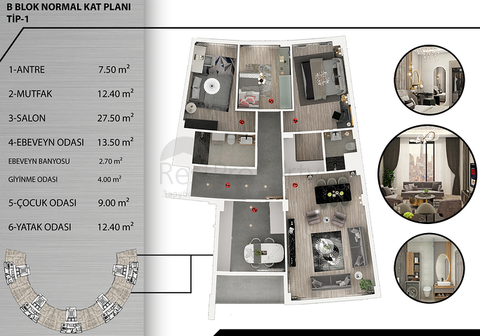 مشروع استثماري في منطقة كيبيز-أنطاليا