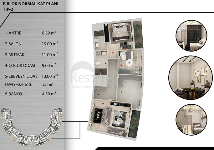 مشروع استثماري في منطقة كيبيز-أنطاليا