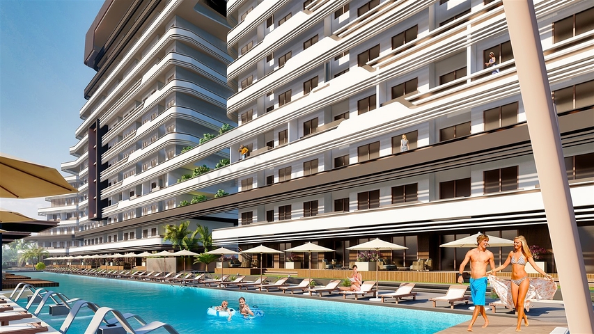 شقة 2+1 في التينتاس-منطقة أنطاليا