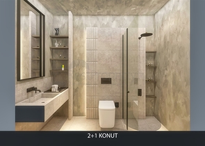 شقة 2+1 في التينتاس-منطقة أنطاليا