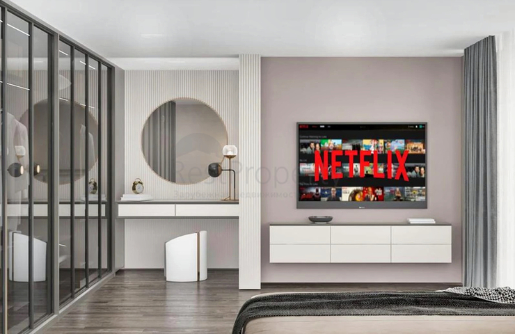 شقق 2+1 ، 3+1 و 4+1 في منطقة كيبيز - أنطاليا