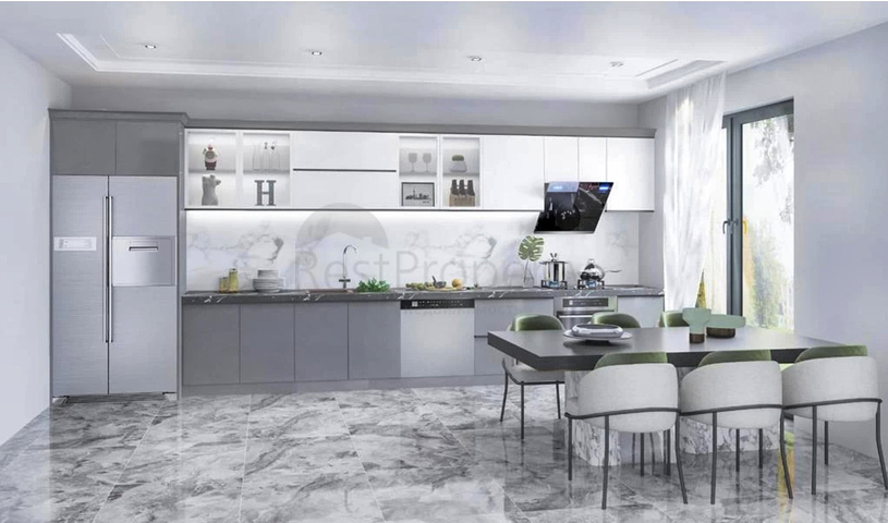 شقق 2+1 ، 3+1 و 4+1 في منطقة كيبيز - أنطاليا