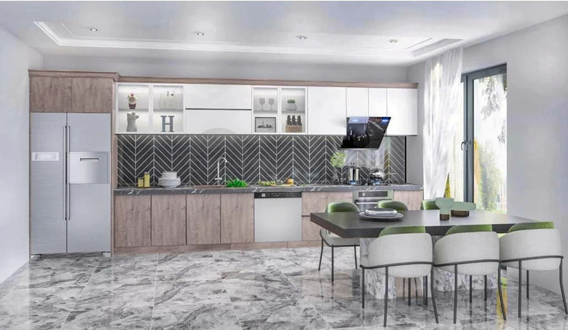 شقق 2+1 ، 3+1 و 4+1 في منطقة كيبيز - أنطاليا