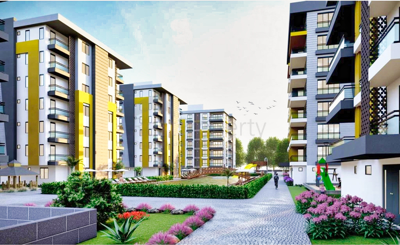 شقق 2+1 ، 3+1 و 4+1 في منطقة كيبيز - أنطاليا