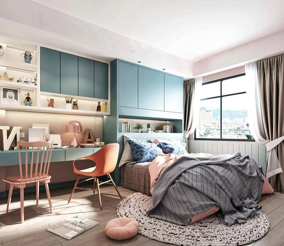 شقق 2+1 ، 3+1 و 4+1 في منطقة كيبيز - أنطاليا