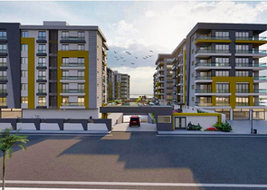 شقق 2+1 ، 3+1 و 4+1 في منطقة كيبيز - أنطاليا