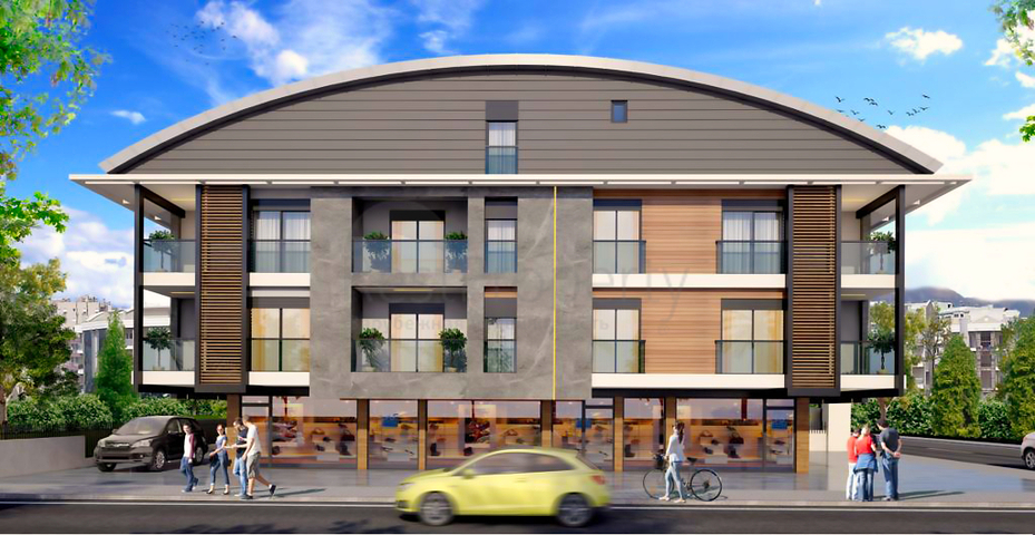 شقة 1+1 في أرابسويو - حي أنطاليا 