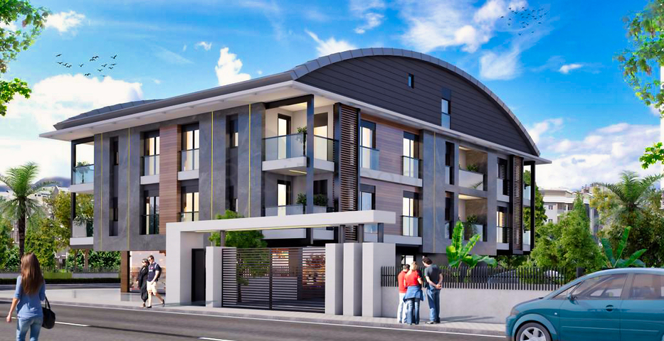 شقة 1+1 في أرابسويو - حي أنطاليا 