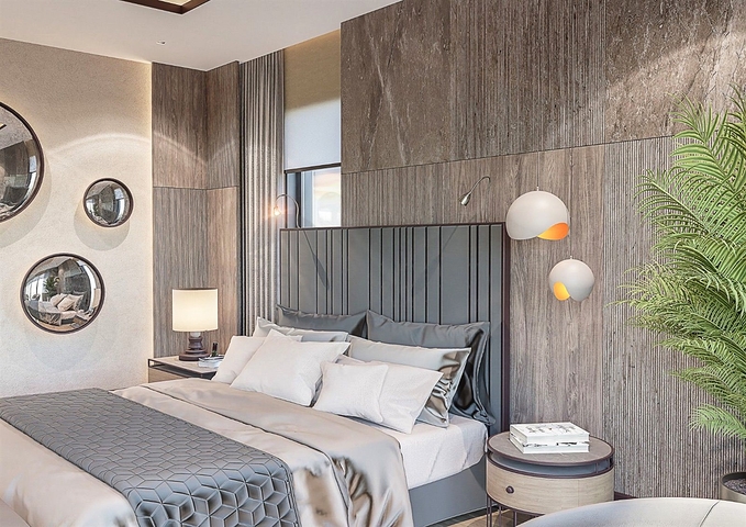 فيلا 6 + 1 في حي إرمينيك أنطاليا