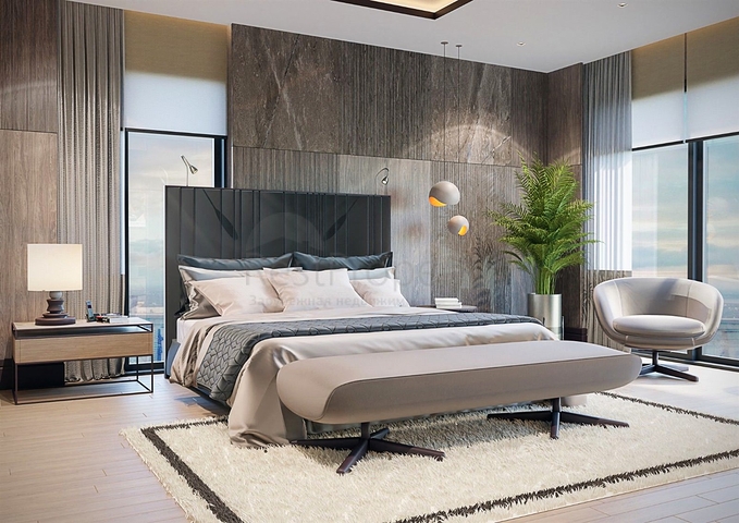 فيلا 6 + 1 في حي إرمينيك أنطاليا