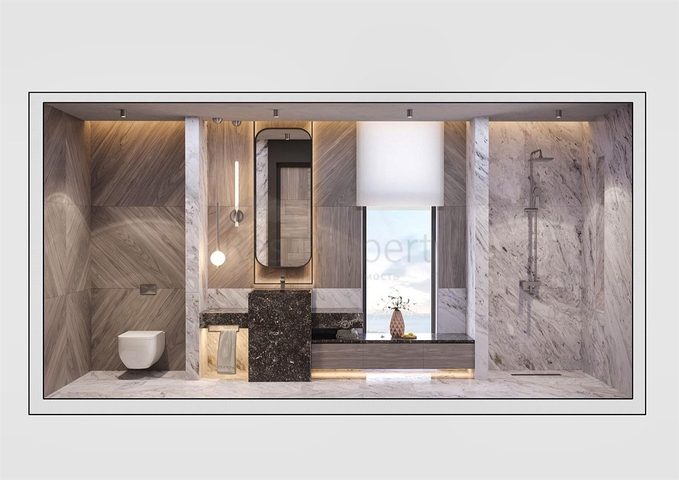 فيلا 6 + 1 في حي إرمينيك أنطاليا