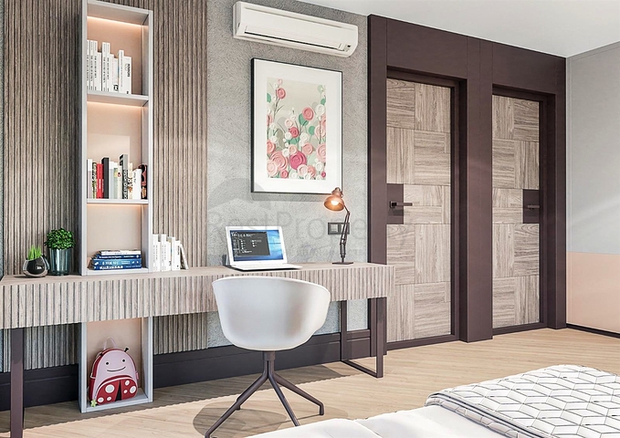 فيلا 6 + 1 في حي إرمينيك أنطاليا