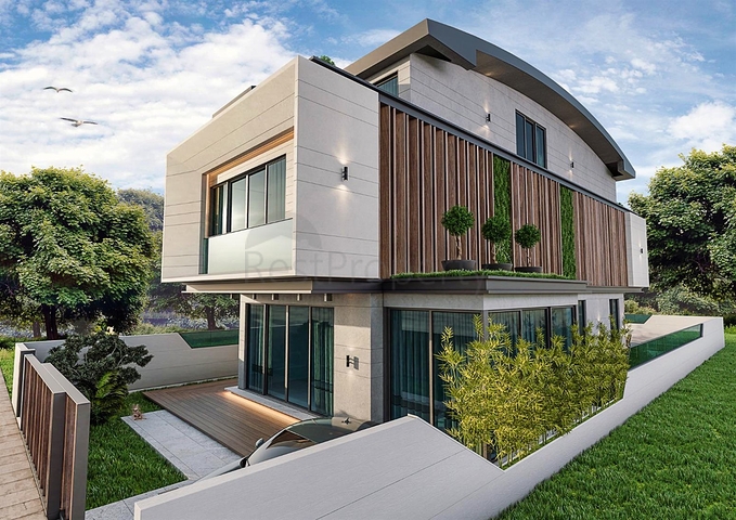 فيلا 6 + 1 في حي إرمينيك أنطاليا