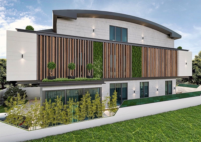 فيلا 6 + 1 في حي إرمينيك أنطاليا