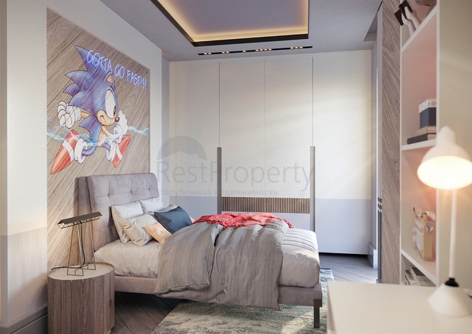 فيلا 6 + 1 في حي إرمينيك أنطاليا