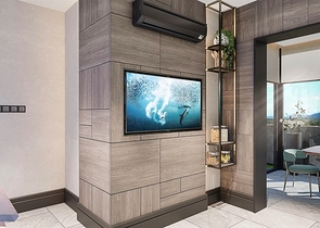 فيلا 6 + 1 في حي إرمينيك أنطاليا