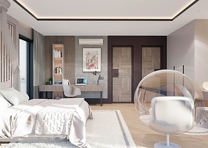 فيلا 6 + 1 في حي إرمينيك أنطاليا