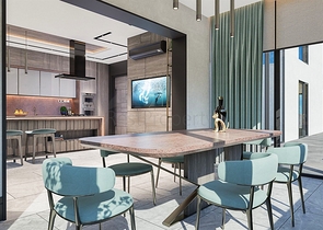 فيلا 6 + 1 في حي إرمينيك أنطاليا