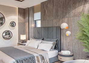 فيلا 6 + 1 في حي إرمينيك أنطاليا