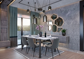 فيلا 6 + 1 في حي إرمينيك أنطاليا