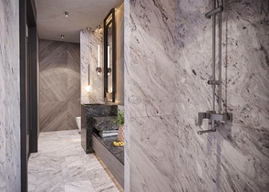 فيلا 6 + 1 في حي إرمينيك أنطاليا