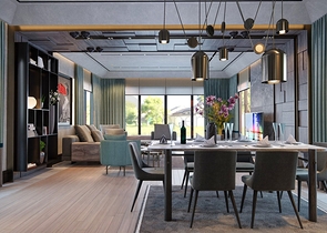 فيلا 6 + 1 في حي إرمينيك أنطاليا