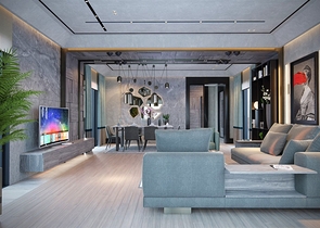 فيلا 6 + 1 في حي إرمينيك أنطاليا