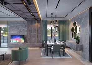 فيلا 6 + 1 في حي إرمينيك أنطاليا