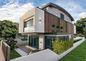 فيلا 6 + 1 في حي إرمينيك أنطاليا