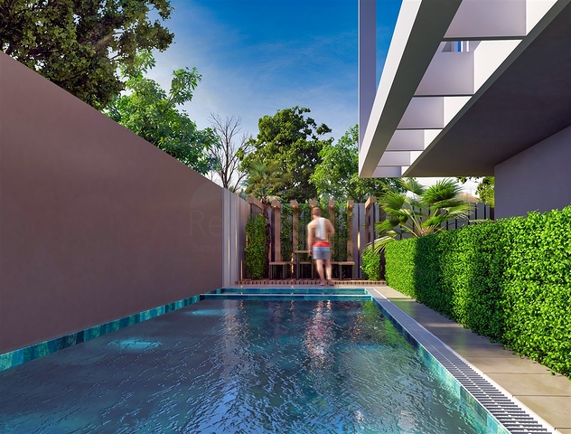 شقق 1+1 ، 2+1 و 3+1 في حي شيرينالي - أنطاليا 