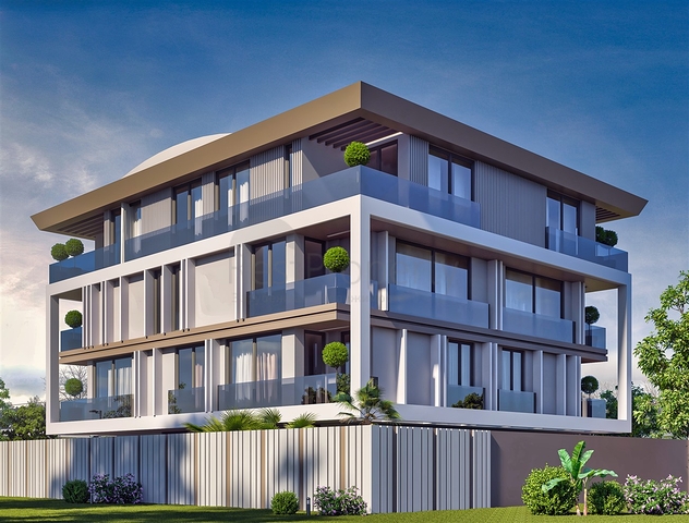 شقق 1+1 ، 2+1 و 3+1 في حي شيرينالي - أنطاليا 