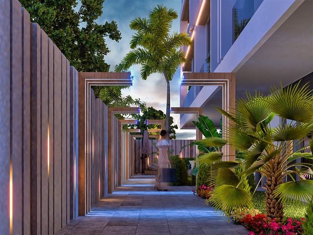 شقق 1+1 ، 2+1 و 3+1 في حي شيرينالي - أنطاليا 