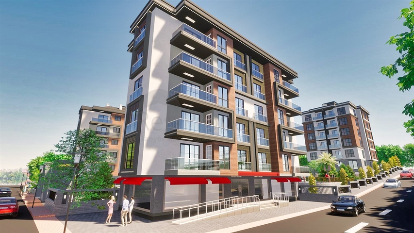 شقة 1+1 في كيبيز-منطقة أنطاليا